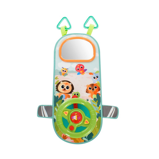 Hola Baby Car Steering Wheel Toy with Mirror