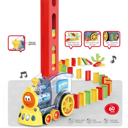 Domino Train Blocks Set