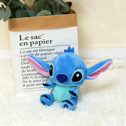 Stitch Blue Alien Monster Animated Angel Plush Toy