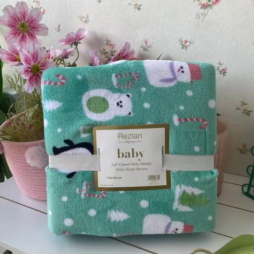 Blanket (Penguin, cars or moon)