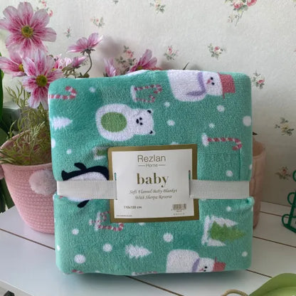 Blanket (Penguin, cars or moon)